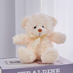 Alternative view of Soft Toy - Small Bear with Ribbon 19cm