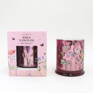Aromart Limited Edition Candle 350g - Rose & Ylang Ylang
