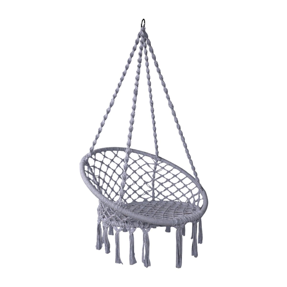 Macrame Hanging Swing Chair - Image 5