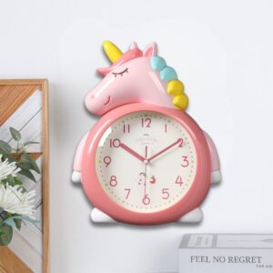 Alternative view of Wall Clock - Unicorn