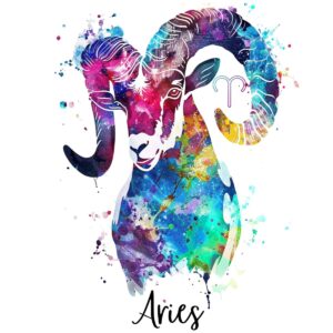 Alternative view of Designed Zodiac Stainless Vacuum Insulated Drinking Bottle 500ml - Aries