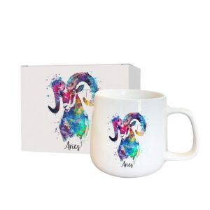 Alternative view of Designed Zodiac Ceramic Mug 315ml - Aries