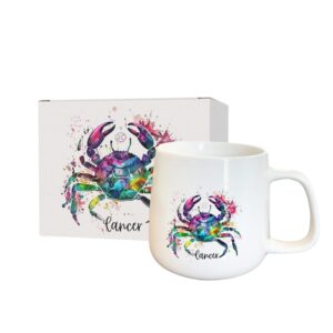 Alternative view of Designed Zodiac Ceramic Mug 315ml – Cancer