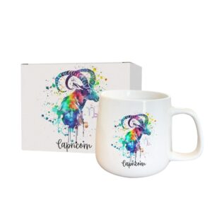 Alternative view of Designed Zodiac Ceramic Mug 315ml – Capricorn