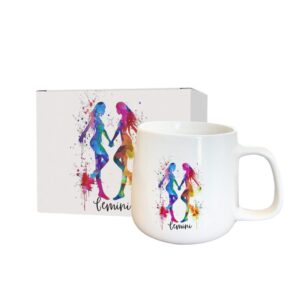 Alternative view of Designed Zodiac Ceramic Mug 315ml – Gemini