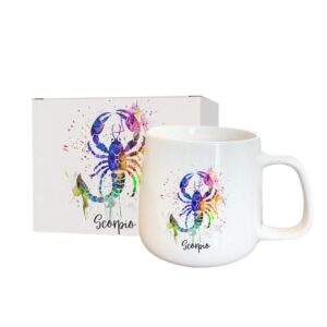 Alternative view of Designed Zodiac Ceramic Mug 315ml – Scorpio