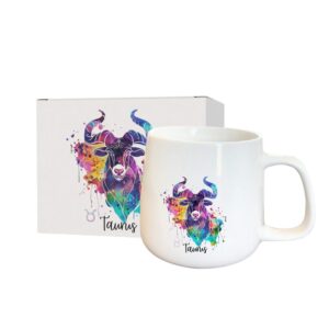 Alternative view of Designed Zodiac Ceramic Mug 315ml – Taurus