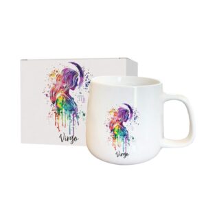 Alternative view of Designed Zodiac Ceramic Mug 315ml – Virgo