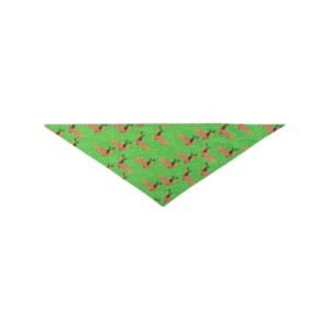 Alternative view of Santa Dog Bandana