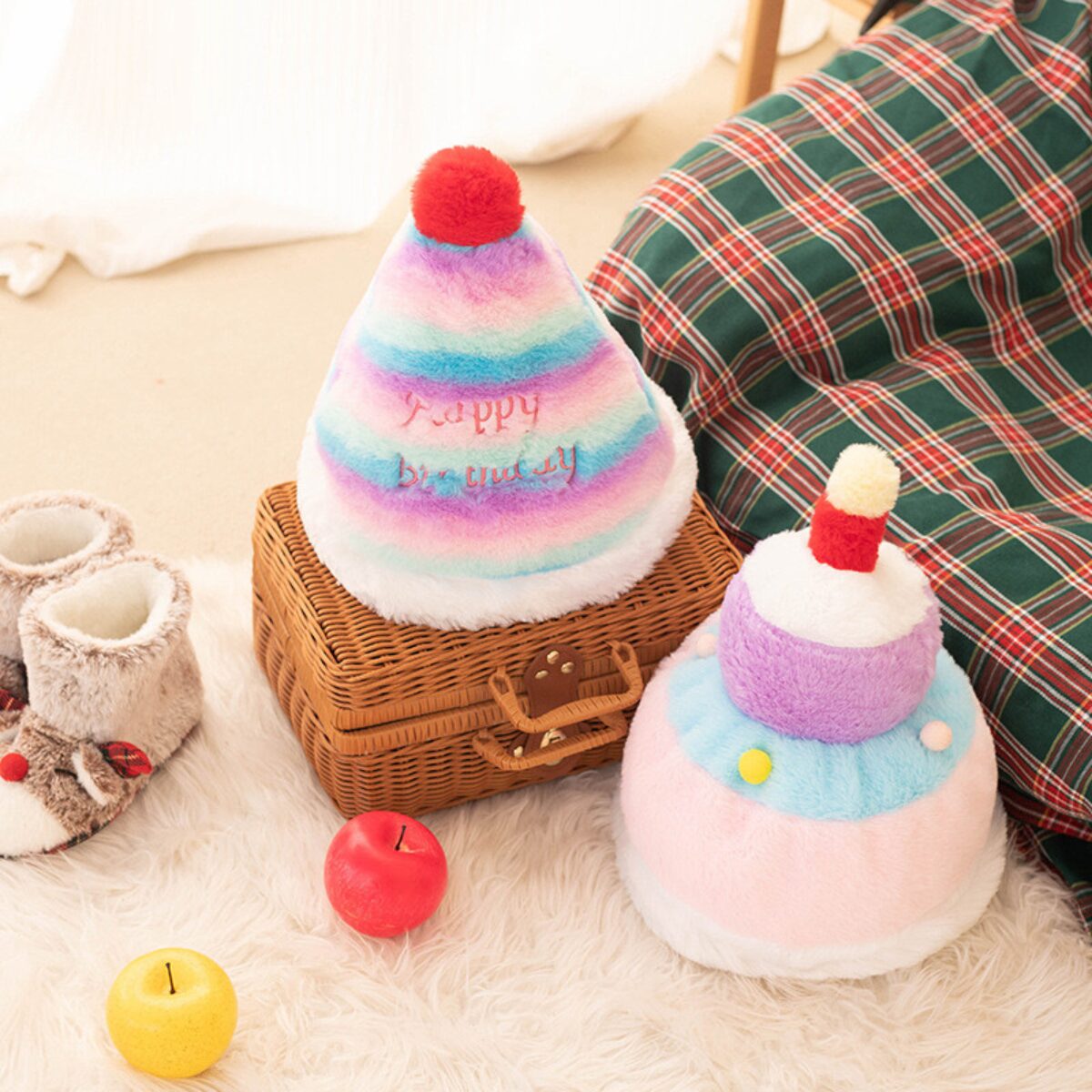 Reversible Birthday Hat - Cake Hat - Image 3
