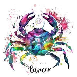 Alternative view of Designed Zodiac Stainless Vacuum Insulated Drinking Bottle 500ml - Cancer