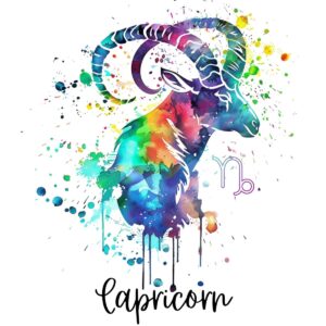 Alternative view of Designed Zodiac Stainless Vacuum Insulated Drinking Bottle 500ml - Capricorn