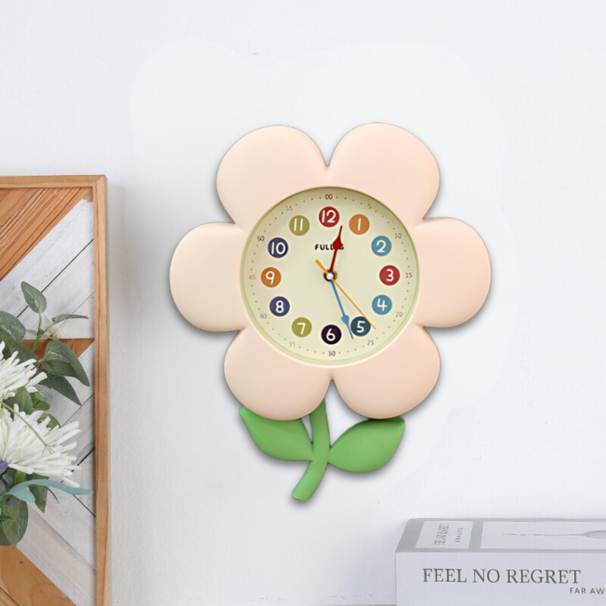 Wall Clock - Flower - Image 3