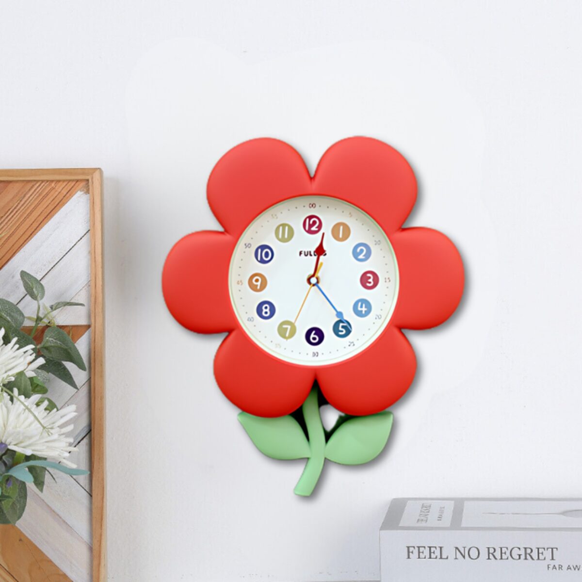 Wall Clock - Flower - Image 4