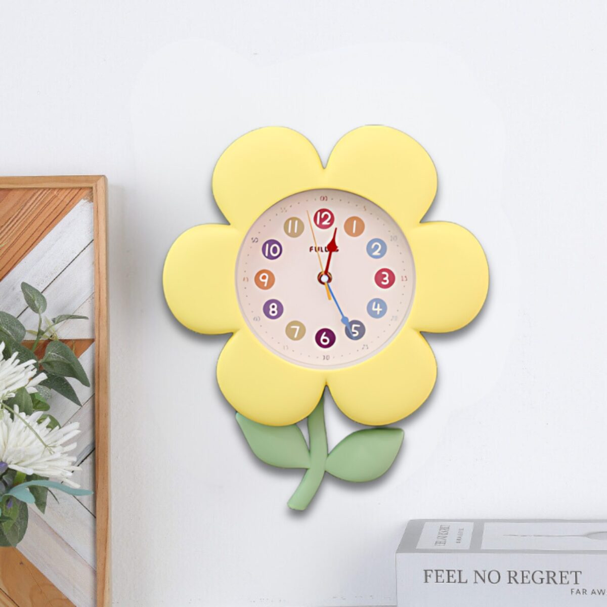 Wall Clock - Flower - Image 5