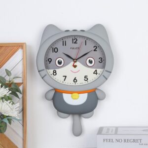 Alternative view of Wall Clock - Cat