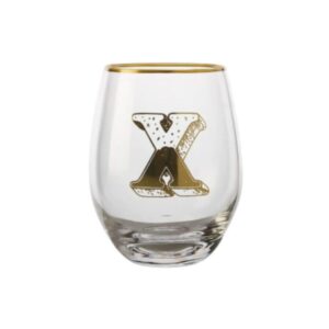 Alternative view of Maxwell & Williams The Letterettes Stemless Glass 500mL Gift Boxed