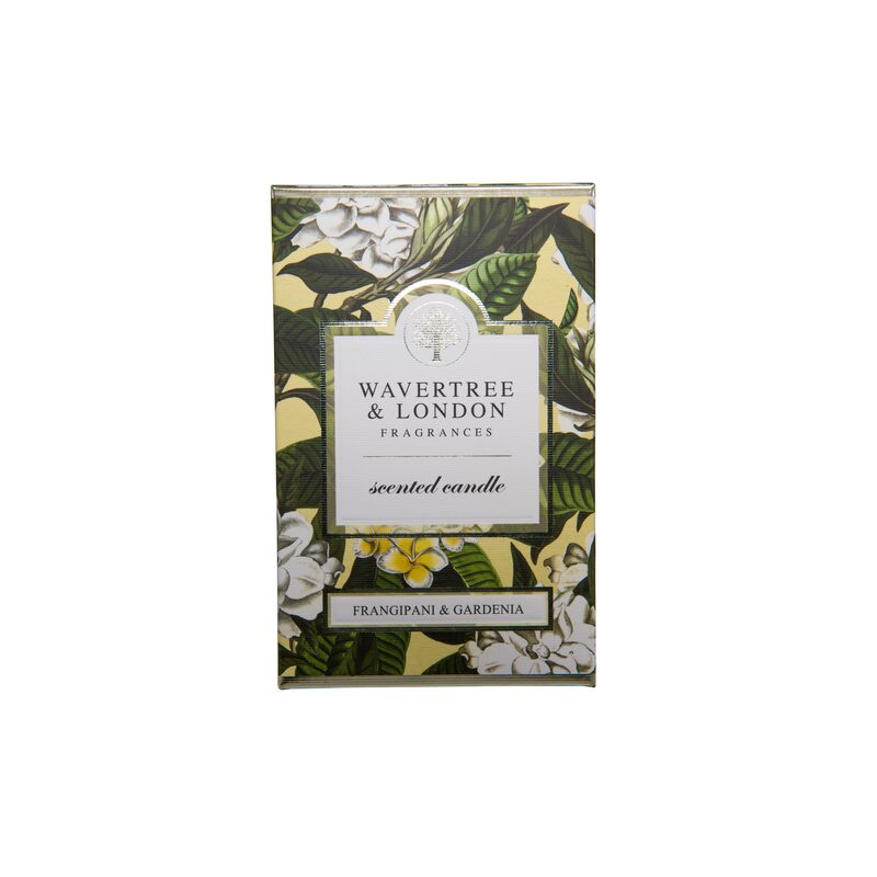 Wavertree & London Frangipani & Gardenia Scented Candle 330g - Image 2