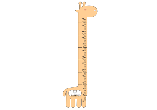 Growth Chart - Giraffe - Image 2