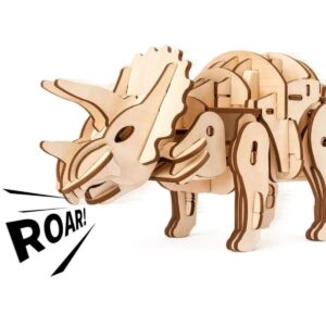 Alternative view of Robotime Triceratops