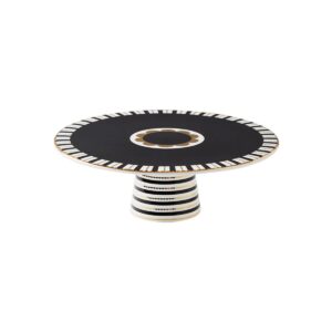 Maxwell & Williams Teas & C's Regency Footed Cake Stand 28cm Gift Boxed in Black