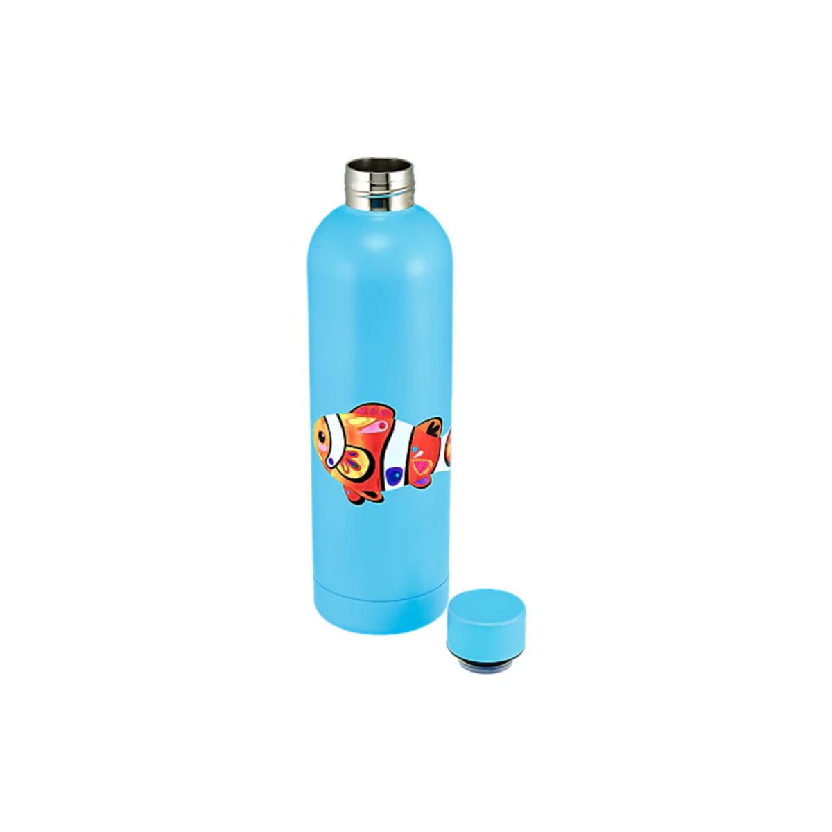 Maxwell & Williams Pete Cromer Ozzie Ocean Double Wall Insulated Bottle 750mL Clown Fish Gift Boxed - Image 2