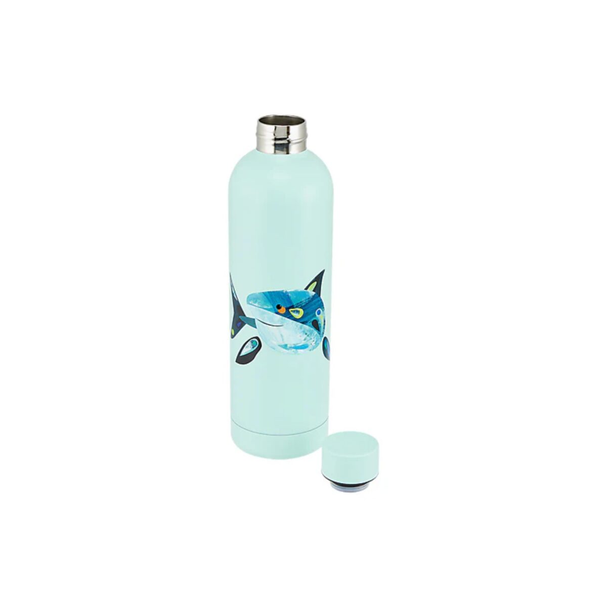 Maxwell & Williams Pete Cromer Ozzie Ocean Double Wall Insulated Bottle 750mL Shark Gift Boxed - Image 2