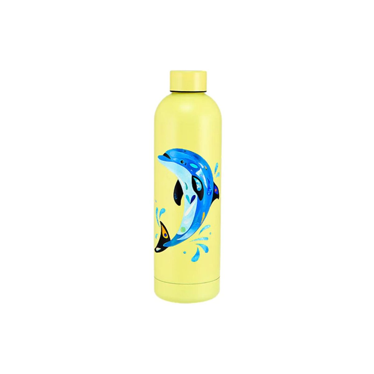 Maxwell & Williams Pete Cromer Ozzie Ocean Double Wall Insulated Bottle 750mL Dolphin Gift Boxed