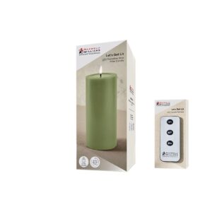 Alternative view of Maxwell & Williams Let's Get Lit LED Flameless Candle Pine Gift Boxed With Remote