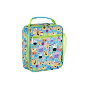 Alternative view of Maxwell & Williams Kasey Rainbow Critters Insulated Children's Lunch Bag Blue