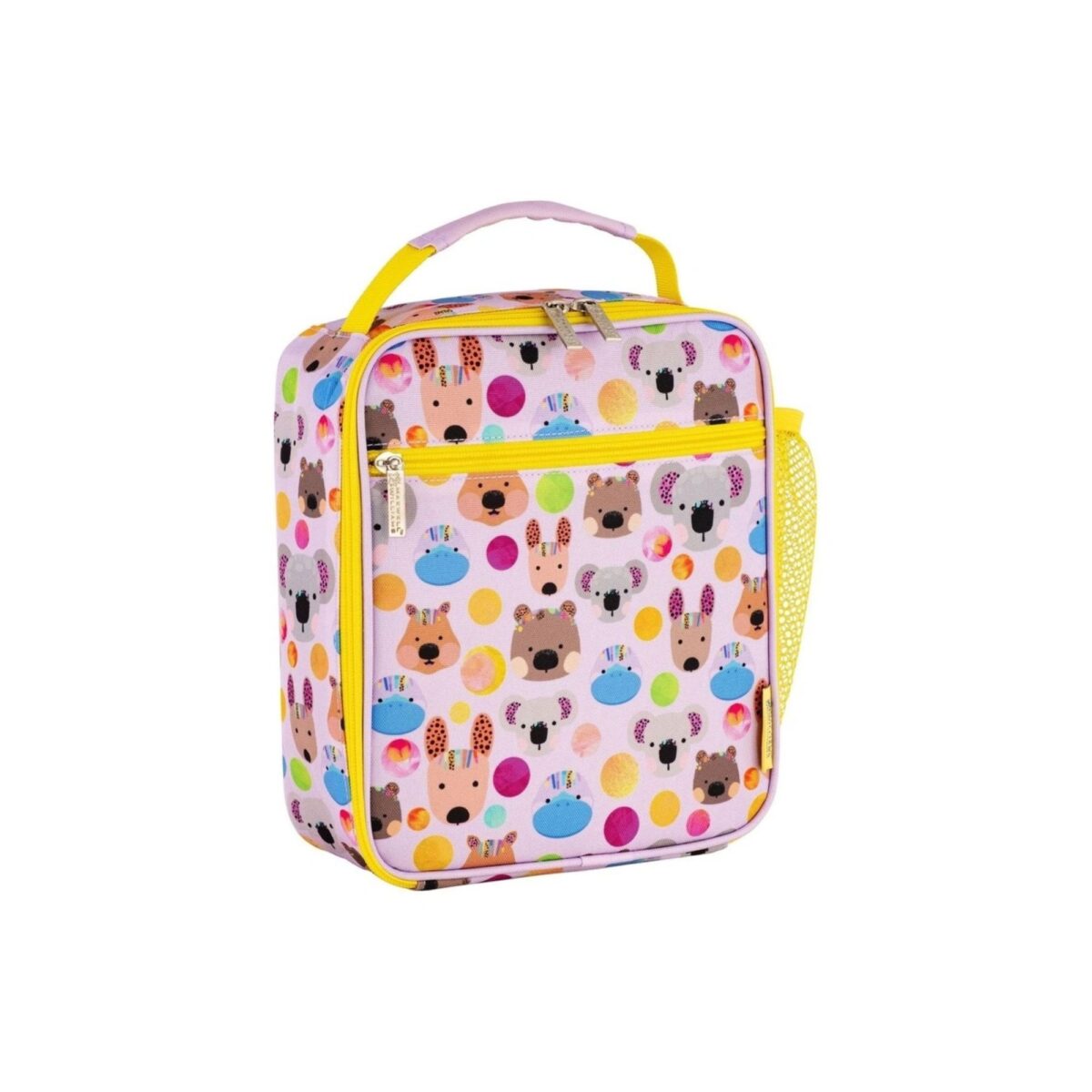 Maxwell & Williams Kasey Rainbow Critters Insulated Children's Lunch Bag Pink - Image 2