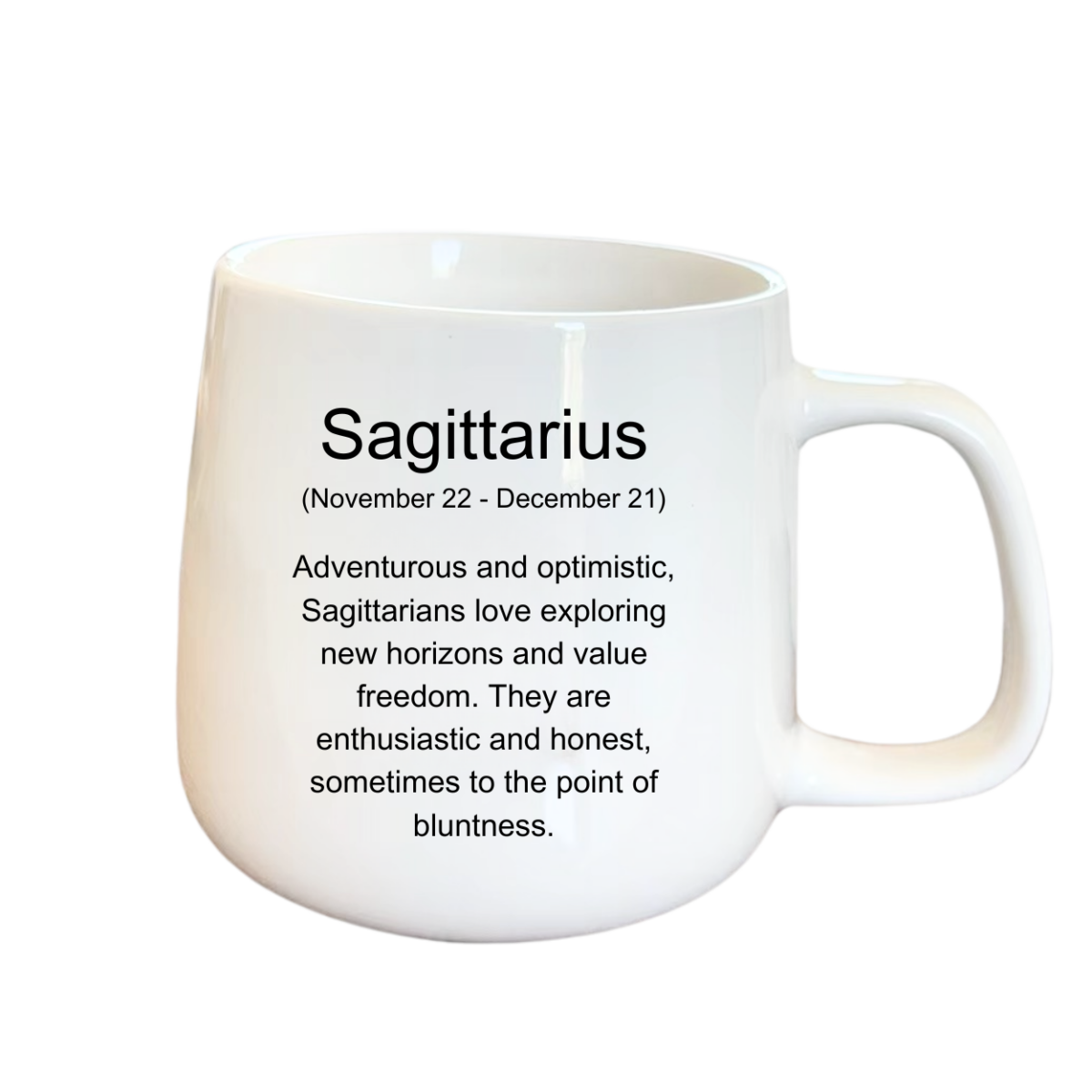 Designed Zodiac Ceramic Mug 315ml – Sagittarius - Image 4