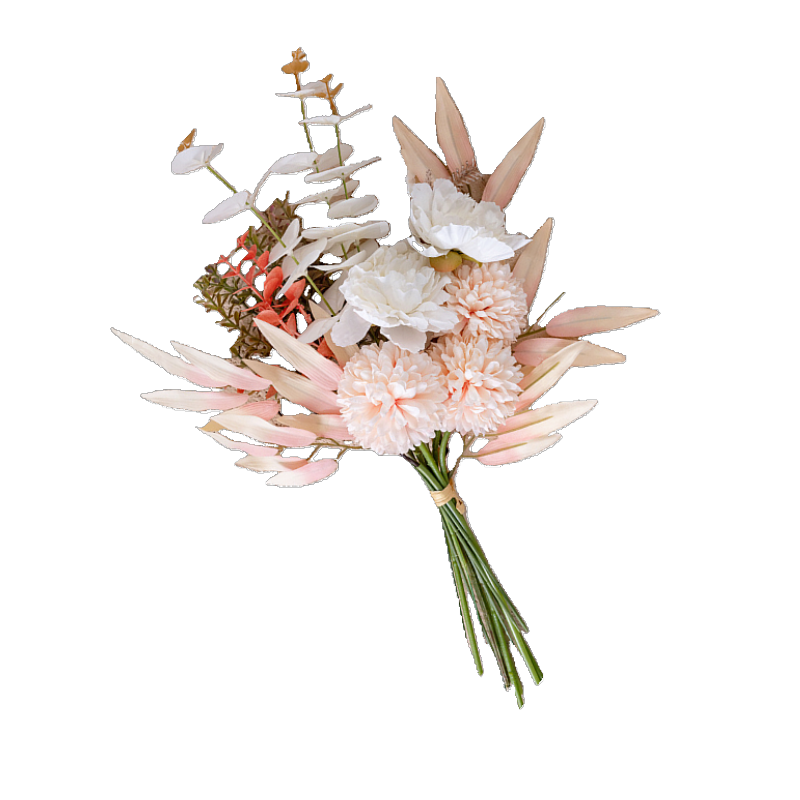 Artificial Flower Bouquet - Pinky Posy 44cm