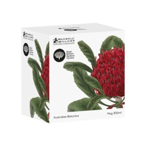 Alternative view of Maxwell & Williams Royal Botanic Gardens Australian Botanics Mug Telopea 300mL Gift Boxed
