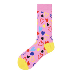 Alternative view of Paired Socks - Flying Hearts