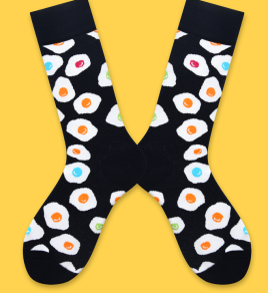 Alternative view of Paired Socks - Yummy Eggs