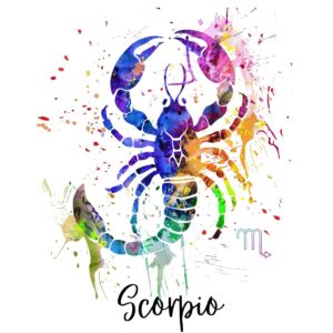 Alternative view of Designed Zodiac Stainless Vacuum Insulated Drinking Bottle 500ml - Scorpio