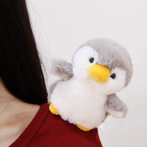 Alternative view of Magnetic Shoulder Pals Plush Toy 12cm - Penguin