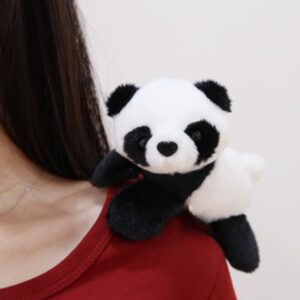 Alternative view of Magnetic Shoulder Pals Plush Toy 16cm - Panda
