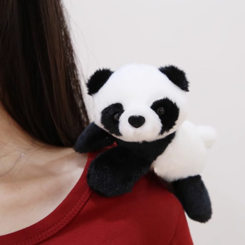 Magnetic Shoulder Pals Plush Toy 16cm - Panda - Image 2