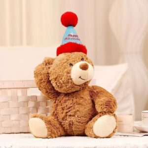 Alternative view of Happy Birthday Bear 33cm