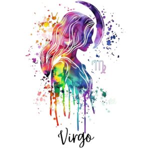 Alternative view of Designed Zodiac Stainless Vacuum Insulated Drinking Bottle 500ml - Virgo