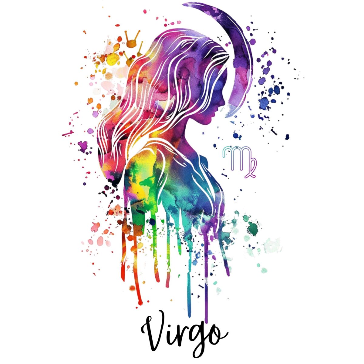Designed Zodiac Ceramic Mug 315ml – Virgo - Image 5