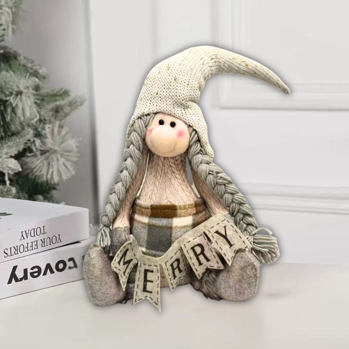 Gnome Siting Plush Decor - Image 3