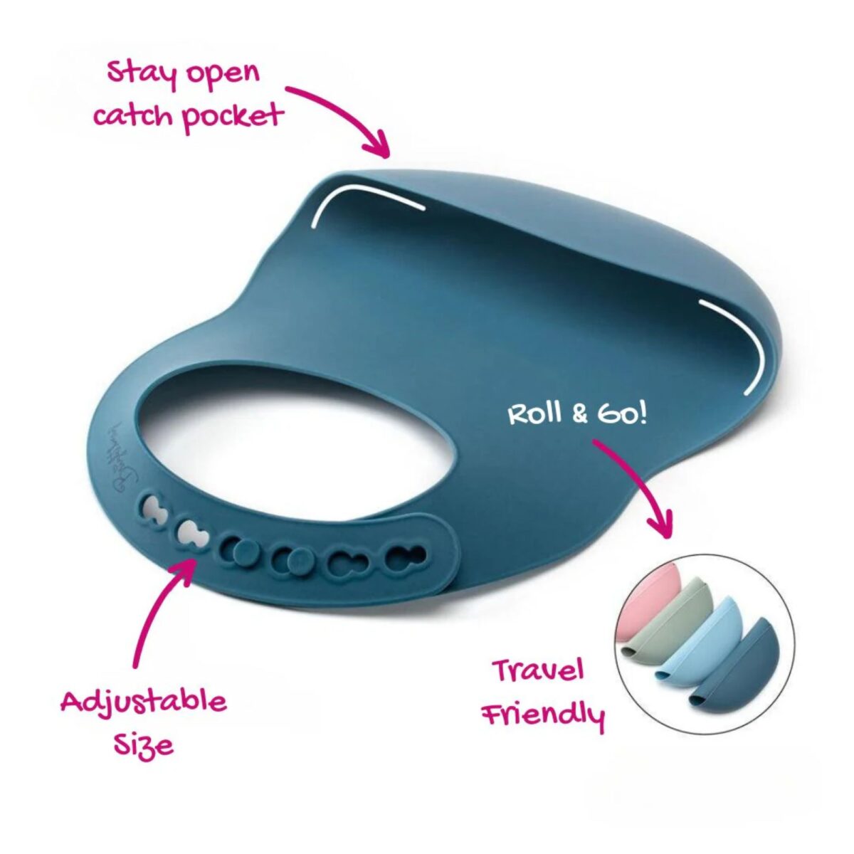 Brightberry Baby Silicone Bib - Image 5